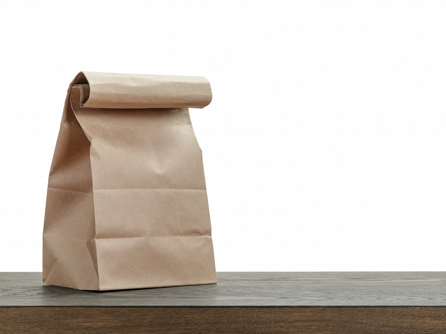 brown paper lunch bag