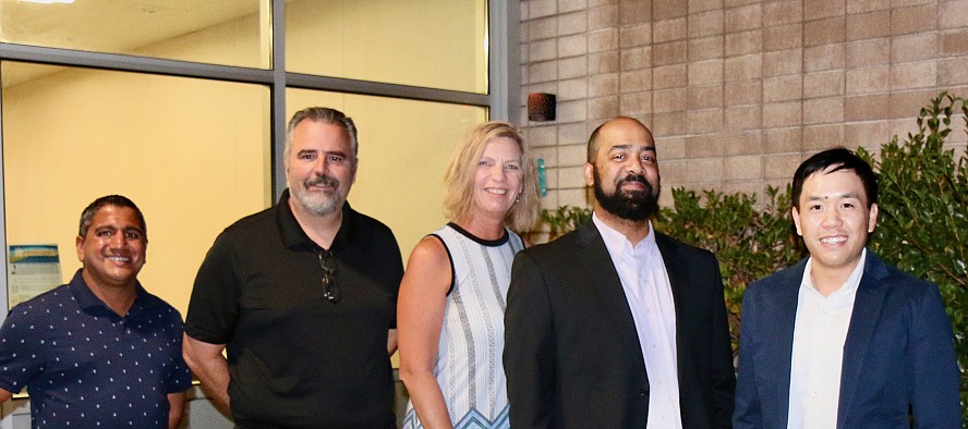 five trustees of campbell union school district sept. 2021