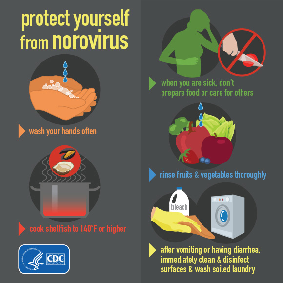stop the spread of norovirus