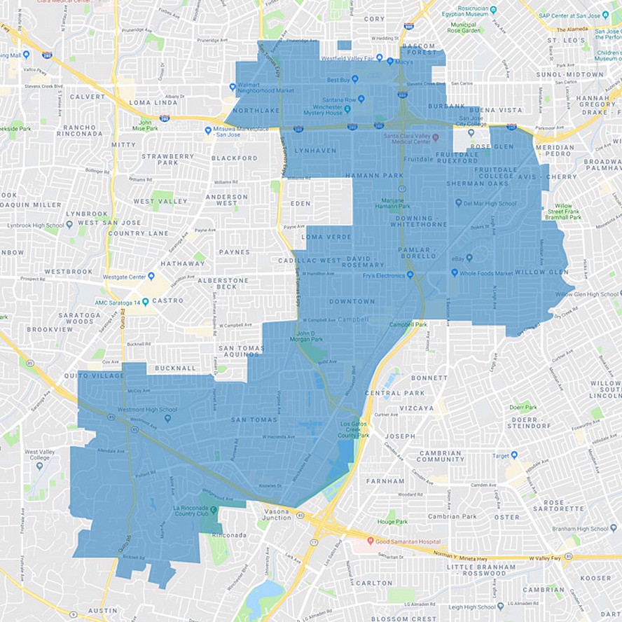 general district boundary map