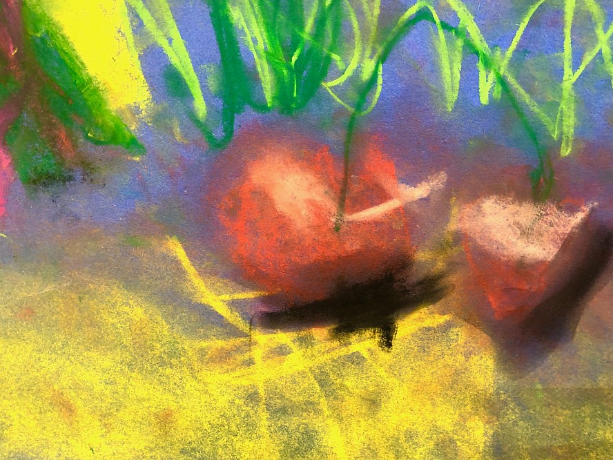 student art - cherries