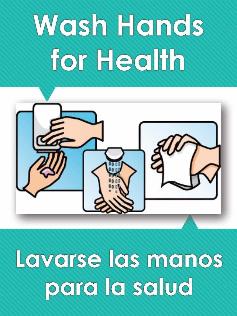 drawing of hands and running water